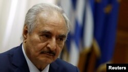 Gjenerali, Khalifa Haftar.