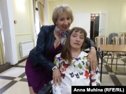 Татьяна Зинина с дочерью Нелей