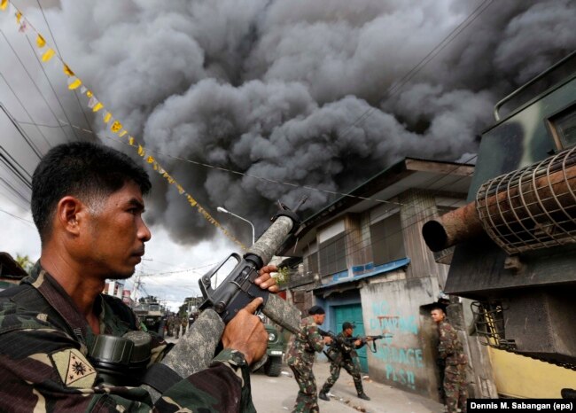 Бои с повстанцами-исламистами на юге Филиппин. 2016 год