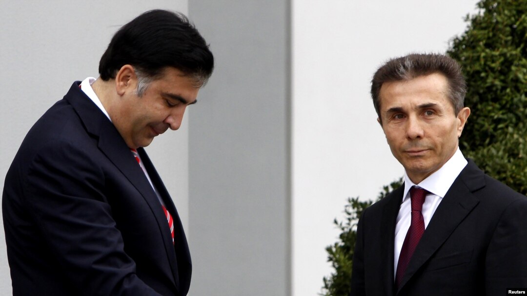 Михаил Саакашвили и Бидзина Иванишвили, 2012 год