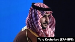 Saudi Arabian Deputy Defense Minister Prince Khalid bin Salman.