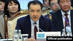 Бақытжан Сағынтаев, Қазақстан премьер-министрі.