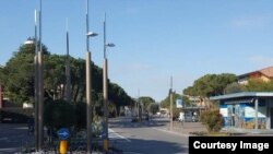 Улочки курортного Сермионе опустели