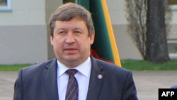 Lithuanian Defense Minister Raimundas Karoblis (file photo)