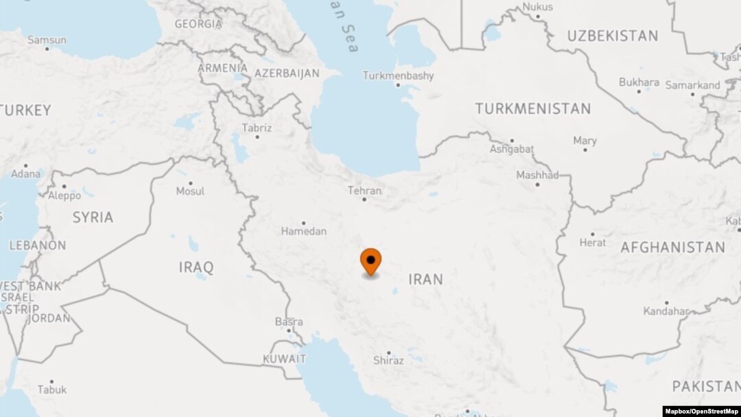 Isfahan is around 400 kilometers south of Tehran.