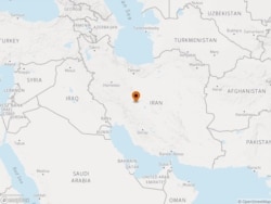 Isfahan is around 400 kilometers south of Tehran.