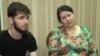 Лизан Исакова вместе с сыном в эфире ЧГТРК "Грозный", 7 июля 