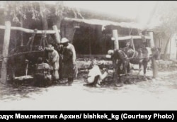 Пишпек шаары. 1900-жыл. Кузнечная (азыркы Султан Ибраимов) көчөсү.