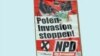 Gjermani -- Një poster i Partisë Nacional Demokratike (NPD) kundër emigracionit (ilustrim)