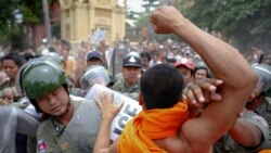 Протесты в Пномпене после выборов 28 июля