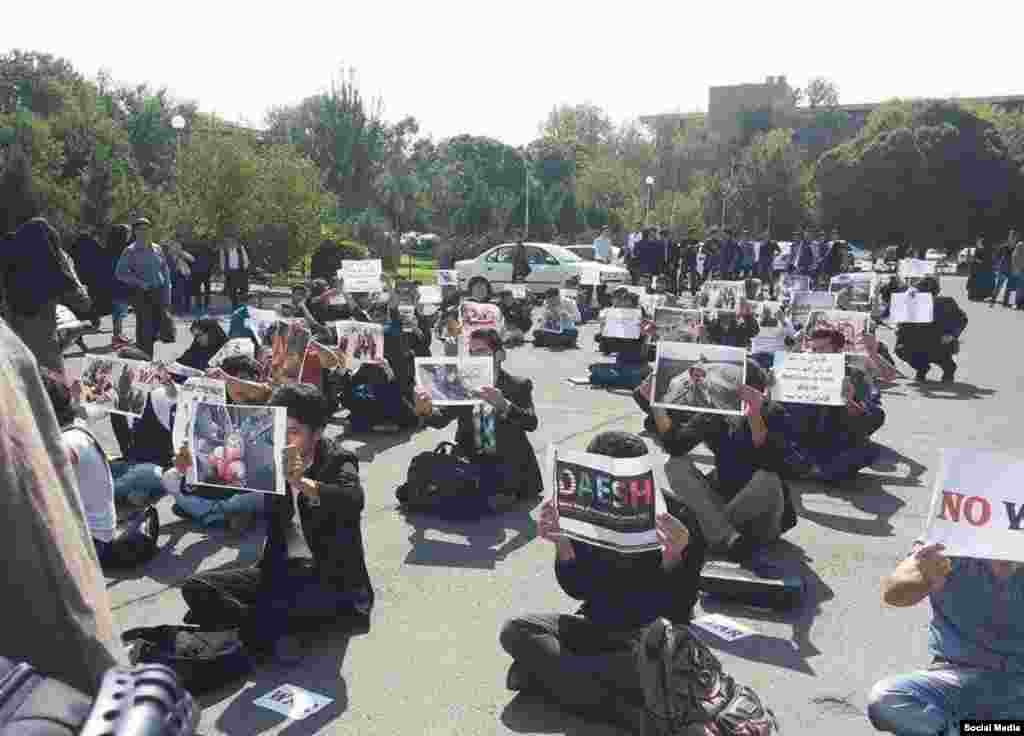 تظاهرات حمایت از کوبانی در تبریز 