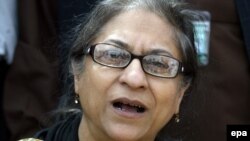 Asma Jahangir, a leading Pakistani lawyer and human rights campaigner