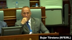 Kryeministri i Kosovës, Ramush Haradinaj gjatë seancës së 4 shtatorit