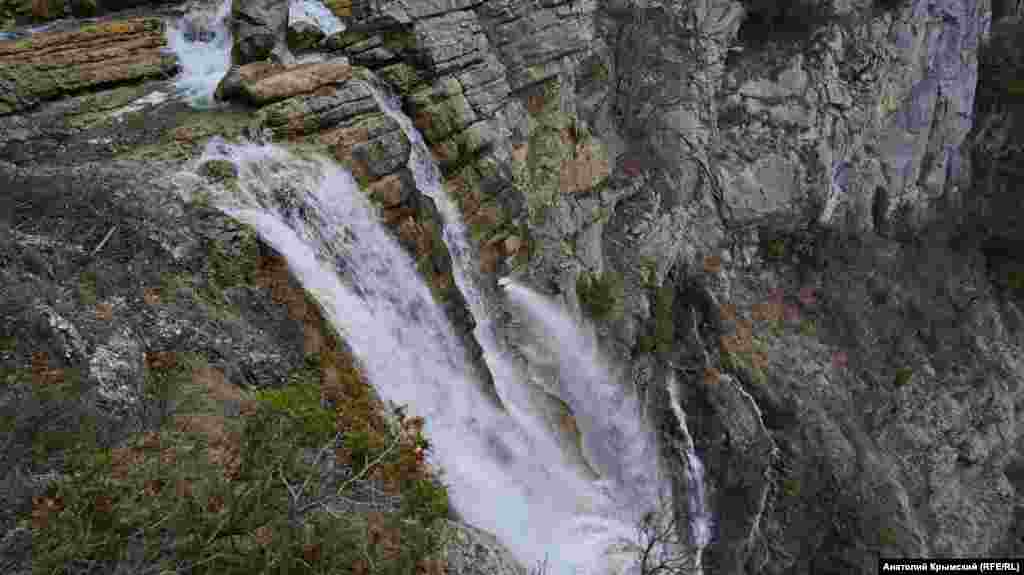 Устье водопада