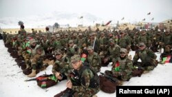 نیروهای کماندو رژیم مخلوع افغانستان