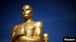 Статуэтка, вручаемая победителям кинопремии "Оскар".