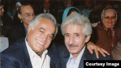 انوشیروان روحانی (چپ) و محمدعلی شیرازی