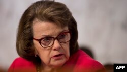 Senator Dianne Feinstein (D-Calif). FILE PHOTO