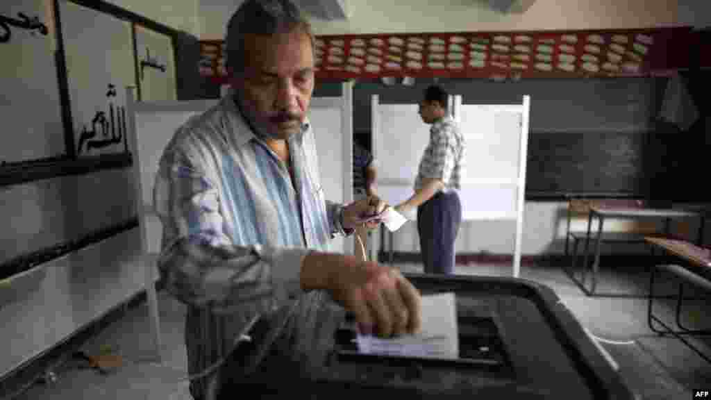Glasanje u Kairu, 23. maj 2012.