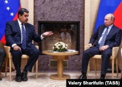 Cea mai recentă întâlnire dintre Nicolas Maduro și Vladimir Putin datează din decembrie 2018