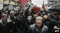 France's detention of Kosovo's former prime minister prompted protests in Pristina.