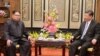 Չինաստանի նախագահ Սի Ծինփինի և Հյուսիսային Կորեայի առաջնորդ Կիմ Յոնգ Ունի հանդիպումը Պեկինում, 27-ը մարտի, 2018թ․