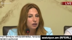 Лидер партии «Страна абрикоса» Заруи Постанджян, Ереван, 17 мая 2017 г.