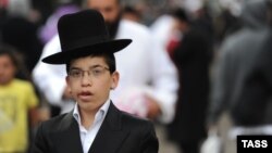 Hasidic Jews celebrate the traditional Jewish New Year in Uman, Ukraine.