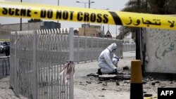 صحنه انفجار اخیر در ستره بحرین