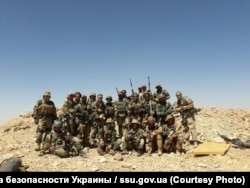 Mercenarët rusë në Siri. Fotografi nga arkivi.