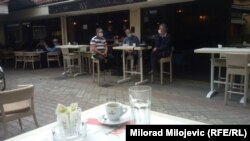 Građani zadovoljni što mogu ponovo na kafu, Banjaluka, 11. maj 2020