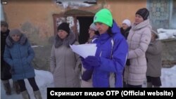 Жители аварийного общежития в Селенгинске