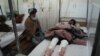FILE: A man who was injured in a landmine blast in South Waziristan, receives medical treatment at local hospital in Dera Ismail Khan in December 2017.