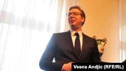 Predsednik Srbije Aleksandar Vučić 