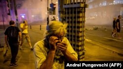 La protestele de la 10 august 2018 la București după intervenția în forță a jandarmilor 