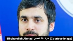 صبغت الله احمدی، سخنگوی جبهه مقاومت ملی