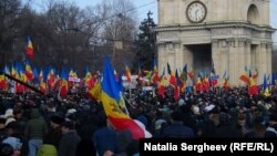 Анти-владините протести во Молдавија 