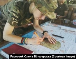 Олена Білозерська, офіцер-артилерист морської піхоти ЗСУ
