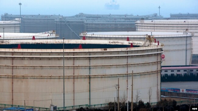 دِپوی نفت خام در استان شاندونگ چین