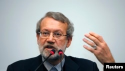 İran parlamentinin spikeri Ali Larijani sazişi şəxsən bəyənir