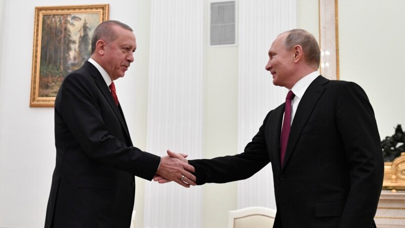 Путин менен Эрдоган Москвада жолугушту 