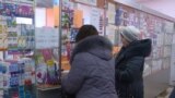 No masks in pharmacy in Kazakhstan