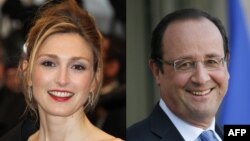 Francois Hollande dhe aktorja Julie Gayet, me të cilën thuhet se presidenti francez ka lidhje dashurie.