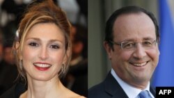 Aktorja Julie Gayet dhe presidenti Francois Hollande