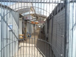 Жабылған базар.