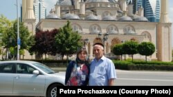 Петра Прохазкова в Чечне, 14 мая 2013 года