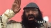 PAKISTAN -- Hizb ul-Mujahideen chief Syed Salahuddin addresses a protest rally against the killings in Indian-administered Kashmir, in Lahore last month.