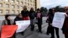 Georgia -- Social workers rally. Tbilisi, 25Mar2019