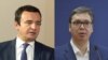 Aljbin Kurti, premijer Kosova i Aleksandar Vučić, predsednik Srbije. 