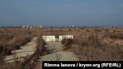 Вид на оставленную в результате конфликта часть города Фамагуста, Кипр